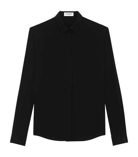 ysl silk shirt|YSL formal shirts.